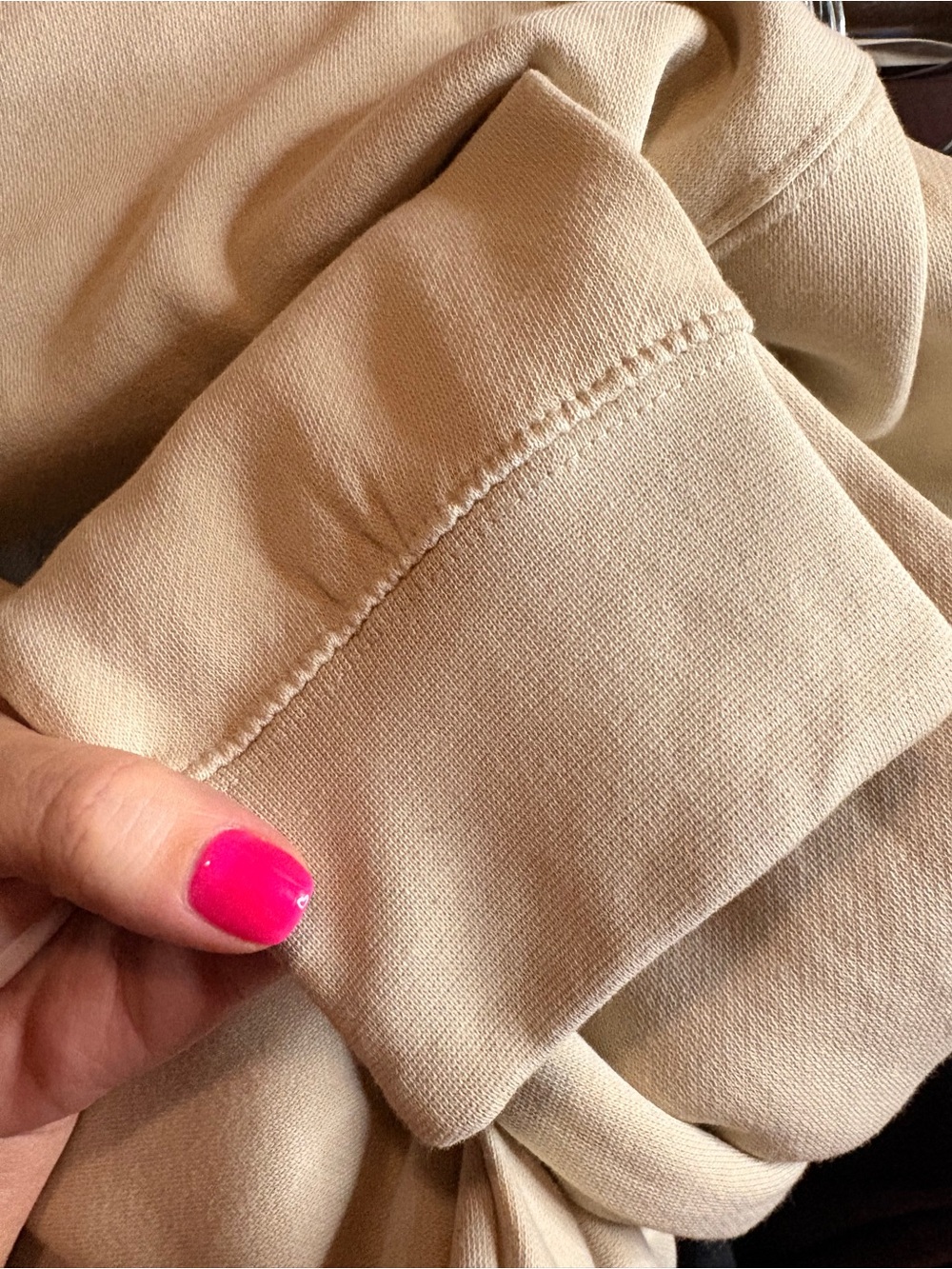 Brown Eyed Girl Cream Graphic Sweatshirt 👁️ with chestnut, caramel warm tones🍮👜🌰 - Picture 4 of 7
